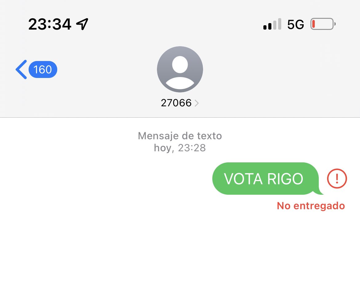 mdelaencina's tweet image. ¿Que está pasando? Yo dos intentos y tres personas intentándolo y nada. 15 años después envío un SMS y pasa esto. #fuck #rigobertabandini #smsfail #BenidormFest2022