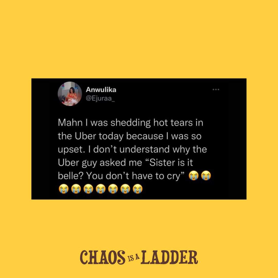 Send your chaotic stories and questions to us and we’ll (anonymously) read them out on the podcast!