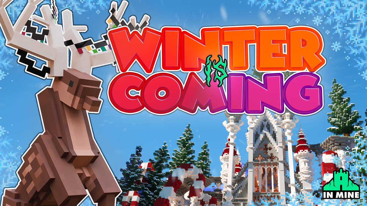 "Winter is Coming" Out Now on Minecraft Marketplace!

Video - youtube.com/watch?v=n7c2ma…

Marketplace Link - minecraft.net/en-us/marketpl…

Hosted by <a href="/Inmineal/">IN MINE</a>