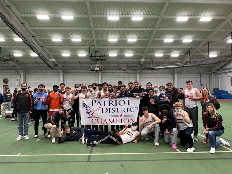 The boys have captured the Patriot district championship today. Congratulations gentleman and now it’s time to get ready for regional’s. The boys 2 milers will be running their race this week to complete the meet