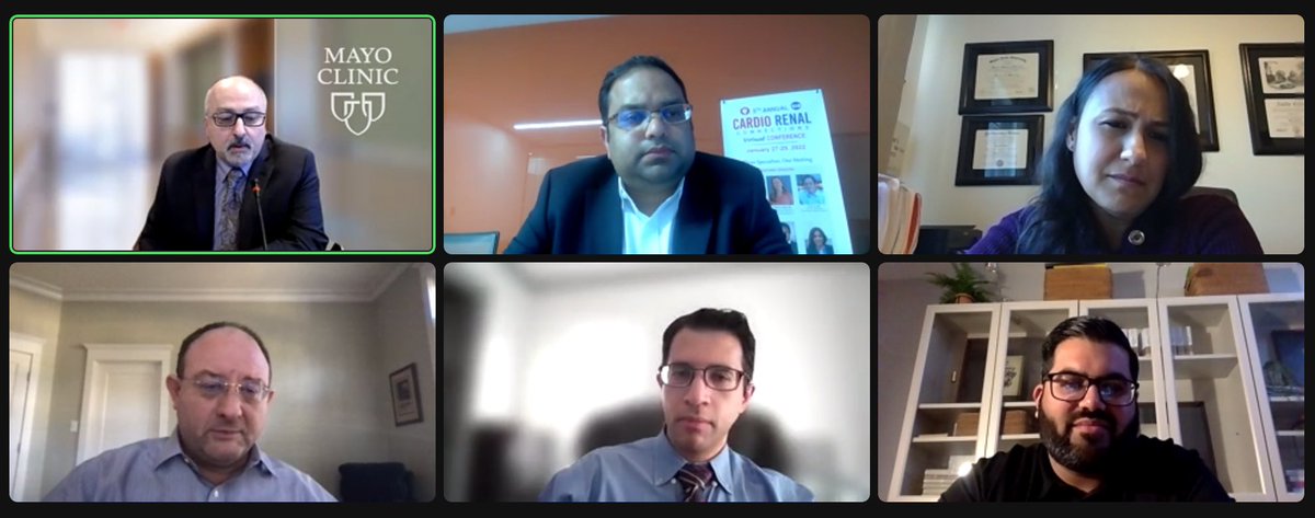 VZeitjian's tweet photo. Amazing discussion of cardiogenic shock management with some of our best! @cardio_renal @AnandPrasadMD @CountryPumpDoc @MarleneGMD @Babar_Basir https://t.co/mOXGxR7Fbz