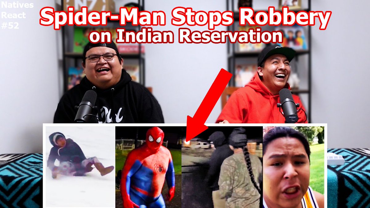 NativesReact's tweet image. New Episode! Out Now! We cover some funny videos and highlight "The Indigenous Urge" type memes! We're happy to be back! youtu.be/6QRsZtXDNbo
