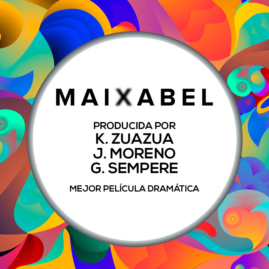 PremiosFeroz's tweet photo. 🌟 El premio a la mejor película dramática es para ‘Maixabel’ de Icíar Bollaín producida por Koldo Zuazua, Juan Moreno, Guillermo Sempere #Feroz2022 https://t.co/WX6zwsdq0m