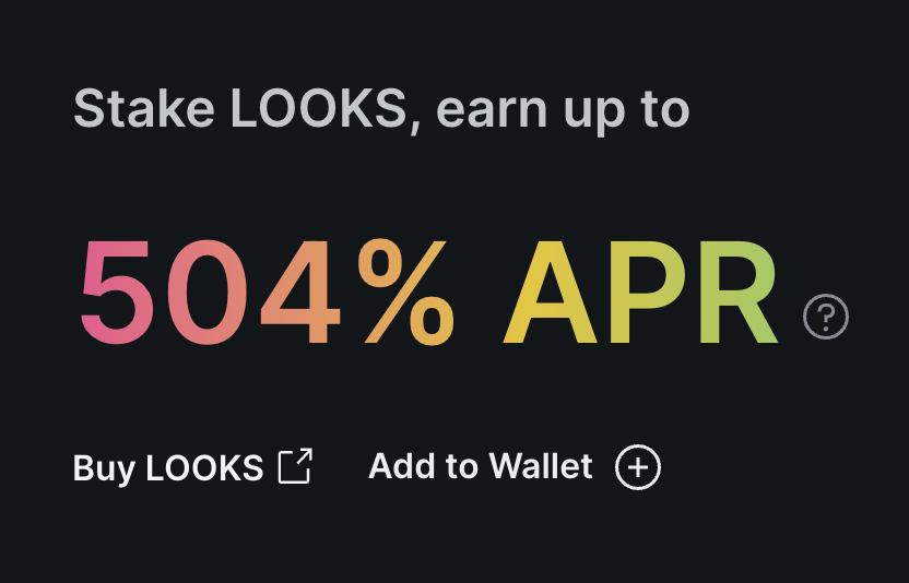 kdkdoteth's tweet image. opensea's 504 vs @LooksRareNFT's 504