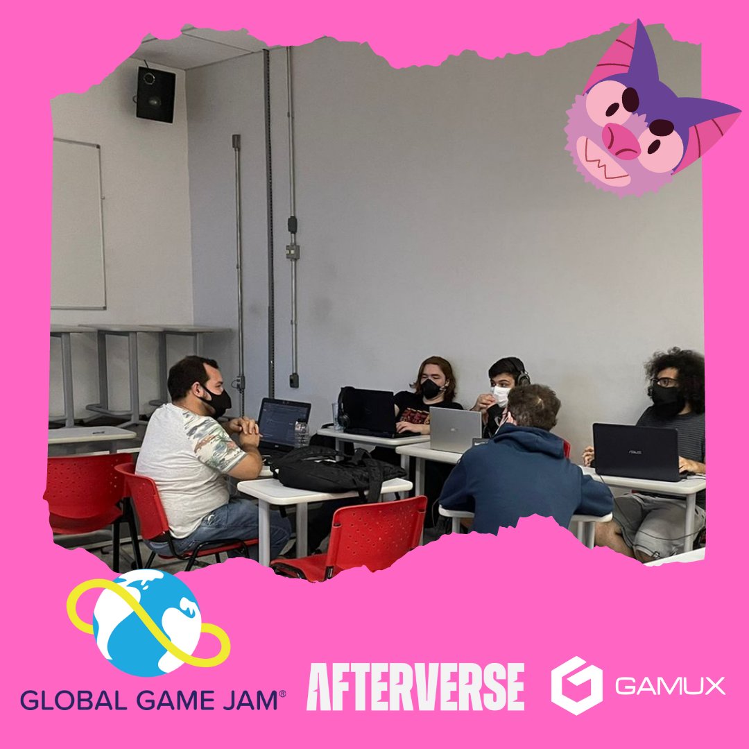GamuxBrazil's tweet photo. Primeiros dias da Global Game Jam 2022, parte 3

Jogos sendo desenvolvidos a todo vapor! 👾🕹️🎮 https://t.co/Rcdq6qsDsC