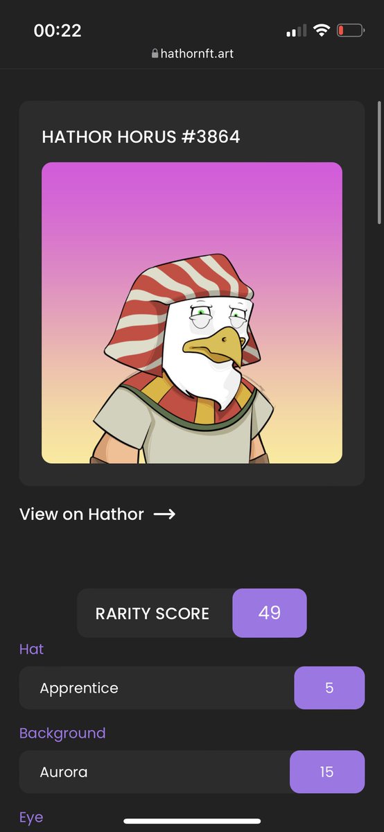 Bon les gars aux vues des nouvelles updates en rapport avec le P2e #Horus, je vous fait gagner un <a href="/HorusNFT_/">HorusNFT</a> 

Il vous fera bénéficier d’airdrop de $HTR chaque mois ainsi qu’un airdrop du token $Horus avant le lancement du p2e.

#NFT #GIVEAWAY
RT + Follow
Tirage dans 7J