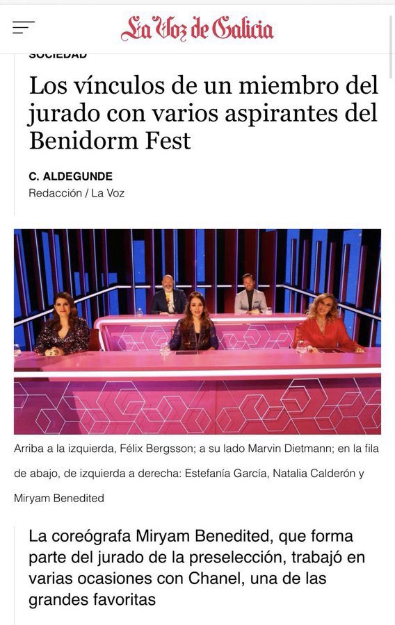 ALinPhotography's tweet photo. ¿No se puede descalificar por doping?

¿Y sube al primer puesto la verdadera ganadora?

Gracias.
#BenidormFest https://t.co/F8nKiF7uGu