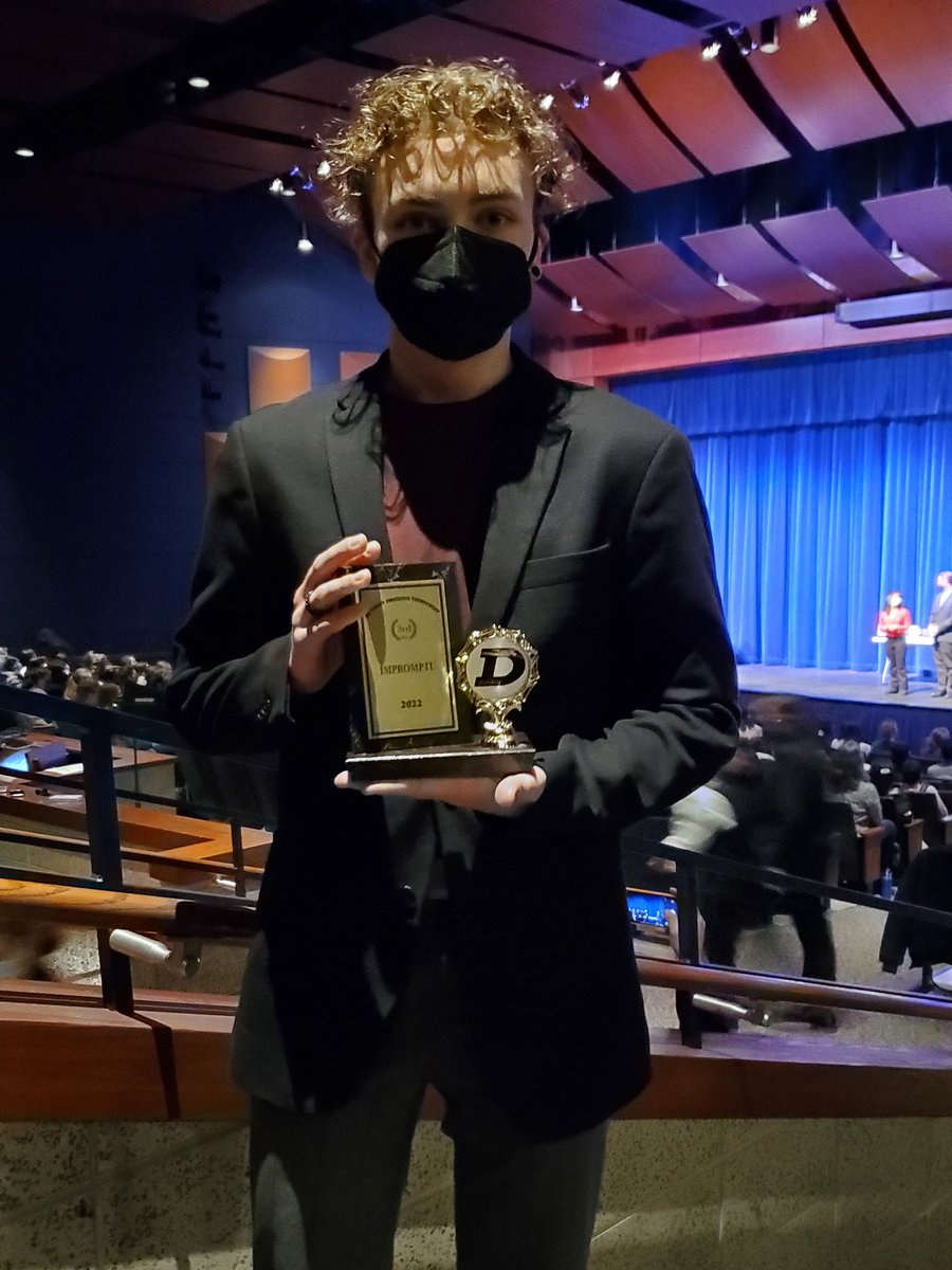 SP4n6's tweet photo. Ioannis finishes 3rd in Informative speaking at Deforest https://t.co/cvCANACixt