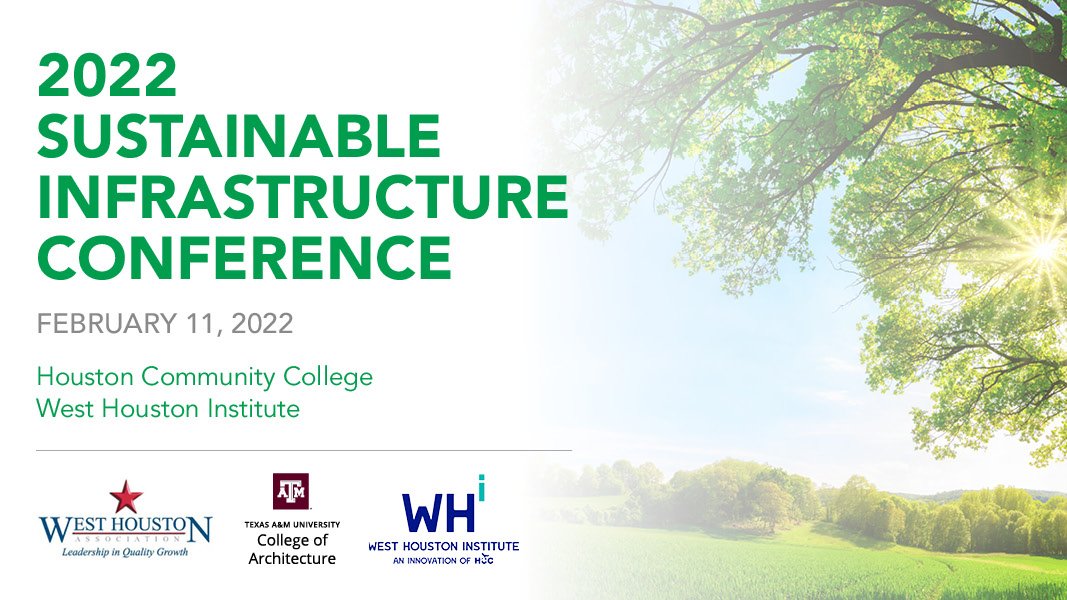 West Houston Institute (@whi_hcc) on Twitter photo How can we build a more sustainable future for Greater Houston? Join the discussion Feb 28 7:30-11:30am at the free 2022 Sustainable Infrastructure Conference by <a href="/WHoustonAssoc/">West Houston Association</a> in collaboration with <a href="/WeAreHCCS/">Houston Community College Official</a> and @TAMUARCH 🌲🏢🌳Register here: hccs.edu/siconf2022 How can we build a more sustainable future for Greater Houston? Join the discussion Feb 28 7:30-11:30am at the free 2022 Sustainable Infrastructure Conference by <a href="/WHoustonAssoc/">West Houston Association</a> in collaboration with <a href="/WeAreHCCS/">Houston Community College Official</a> and @TAMUARCH 🌲🏢🌳Register here: hccs.edu/siconf2022
