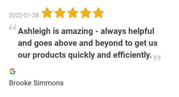 NeedhamPromo's tweet image. New 5.0-star Review: "Ashleigh is amazing - always helpful and goes above and beyond to get us our products...