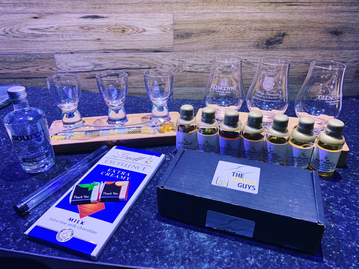 kmca92's tweet photo. Tonight’s @wattwhisky tasting with #thesampleguys was 10/10!! No messing around here! 7 totally different drams, all equally as good. Can’t wait to see what comes out of this Campbeltown indie bottlers in 2022… watch this space 🔥🔥🥃👌 #wattwhisky #whisky #ayrshirewhisky https://t.co/jyVihs7V5P