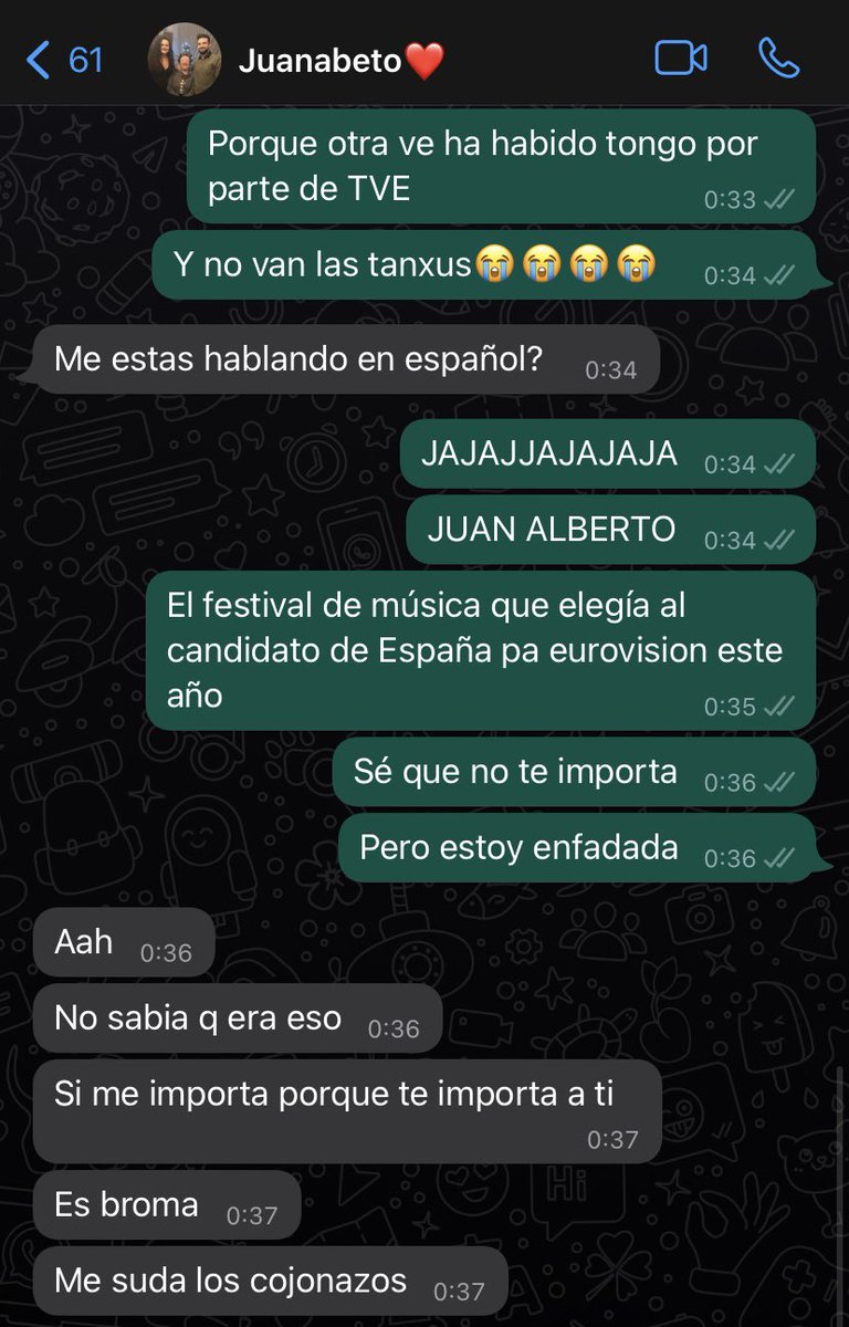 mariaisabelrr9's tweet photo. Sí me importa porque te importa a ti JAJAJAJJA @LMDShow https://t.co/iDtO5T6u6y