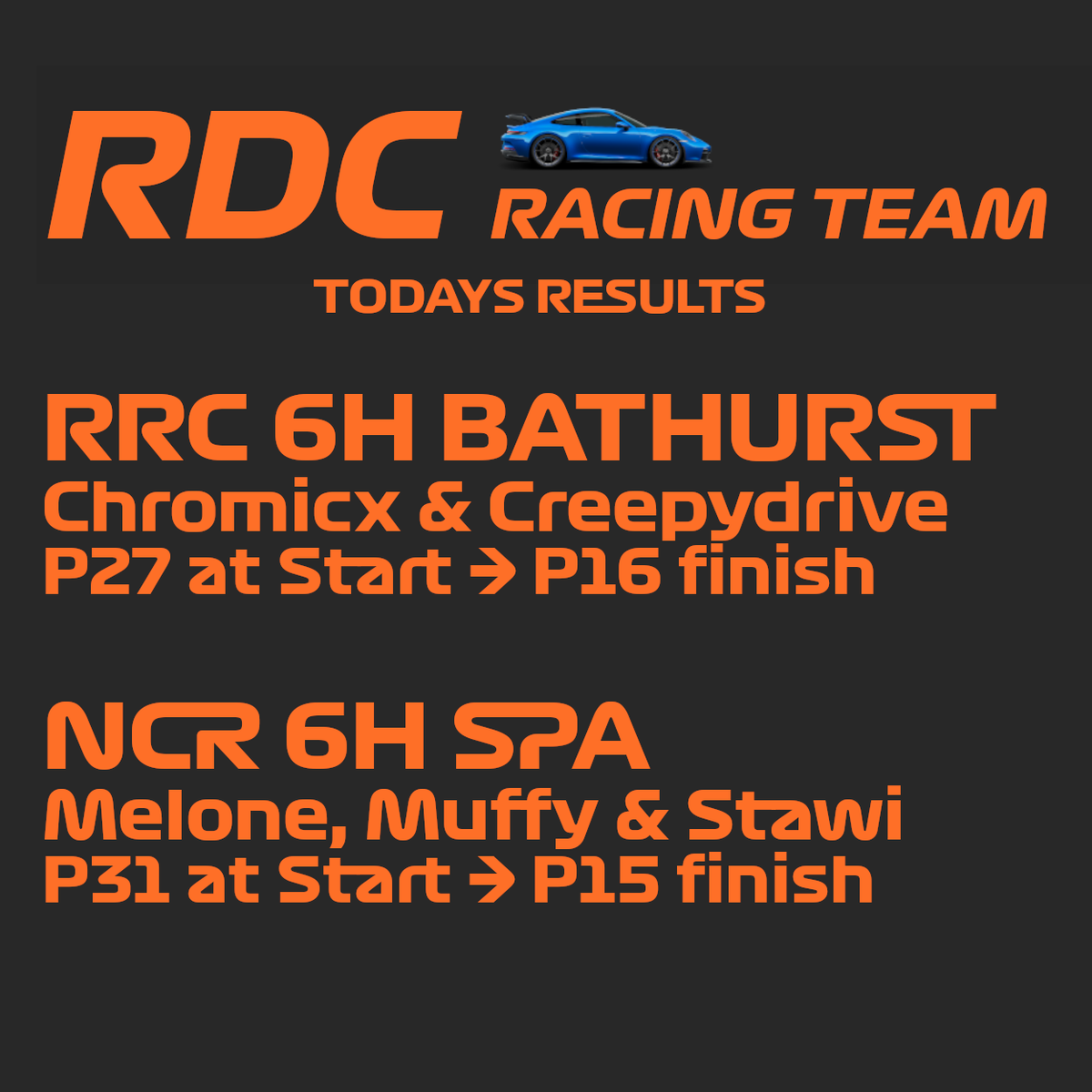 RDC Racing (@RDC_Racing) | Twitter