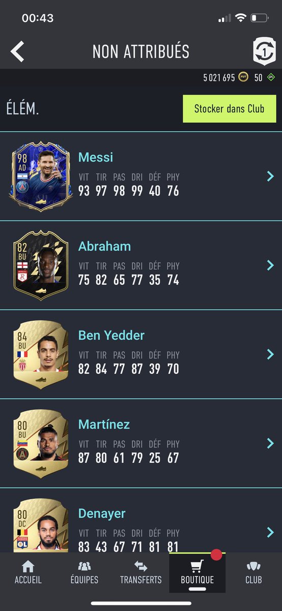 Kilou_78's tweet photo. Si vous ouvrez sur l’appli, sachez que les Conmebol s’affichent avant les TOTY sur l’animation 😅 @AmslowFR @IamFrench_ @Vitality_RocKy @TwinsFifaHD @BruceGrannec @YoMax38 @AxoskillYt @chinoir__ https://t.co/6ZqrfBuMem