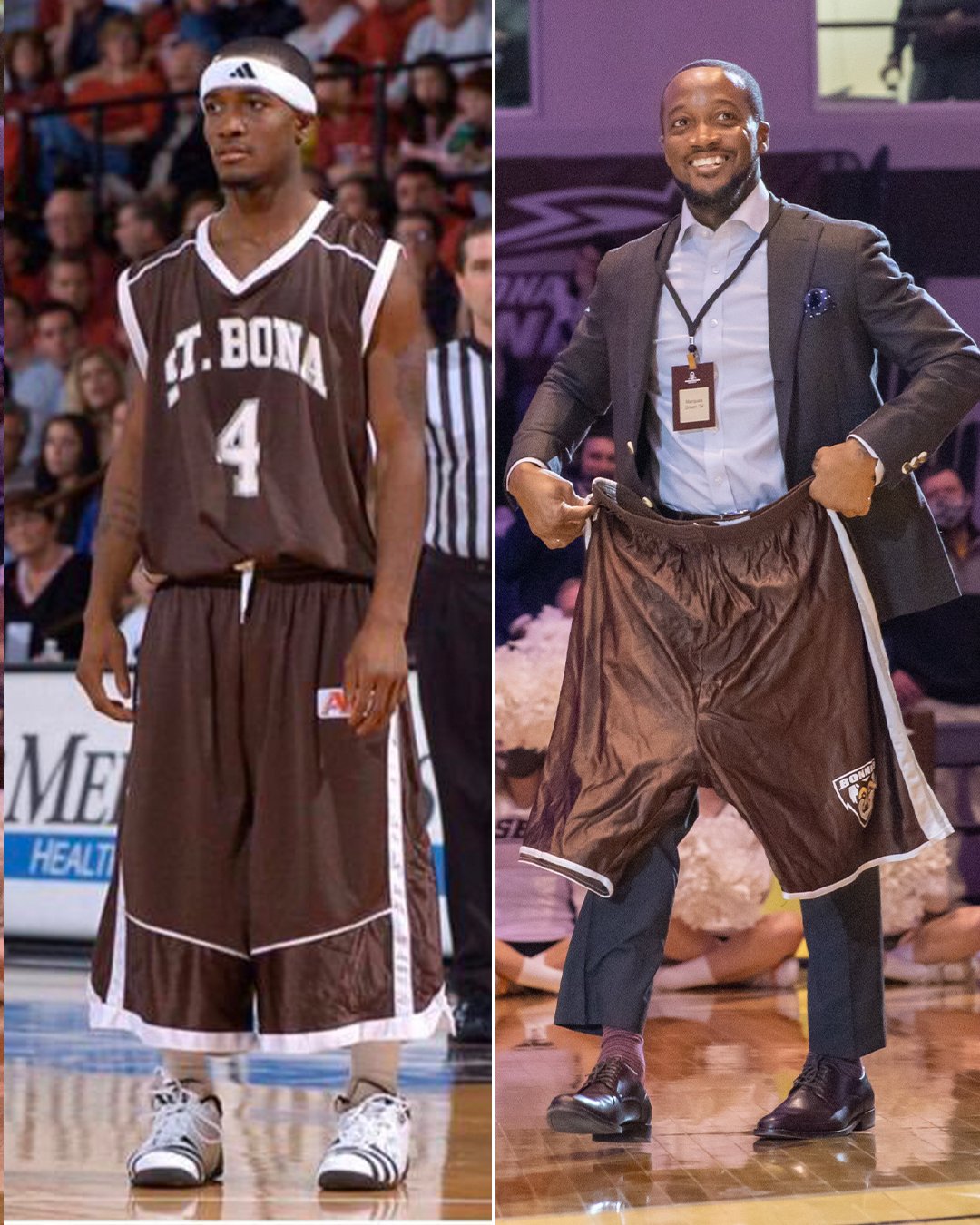 Marques Green, The St. Bonaventure long shorts guy got inducted into