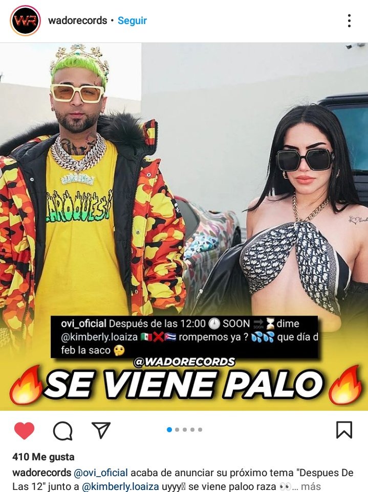 RosalesFlopy's tweet photo. Ni siquiera lanzan la rola y ya es notícia este gran junte 🇨🇺x🇲🇽🔥 https://t.co/AXUaCyf4Z9