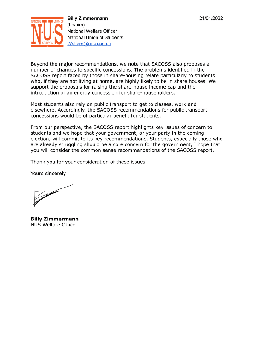 NUS Welfare Department tweet media