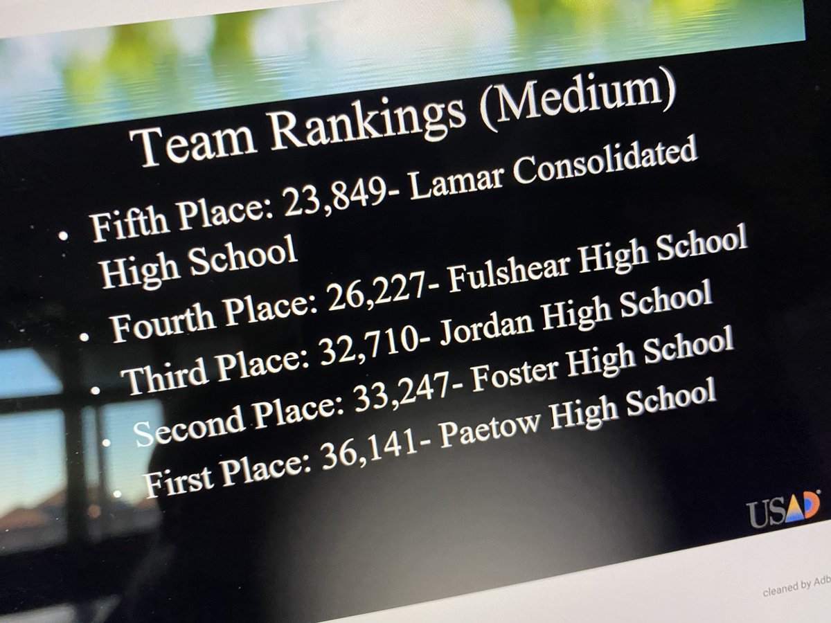 Paetow Academic Decathlon tweet media