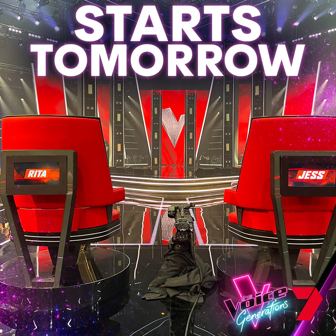 It’s almost time...#TheVoiceAU Generations starts TOMORROW 7.30pm on <a href="/Channel7/">Channel 7</a> and <a href="/7plus/">7plus</a> 🎤⭐️