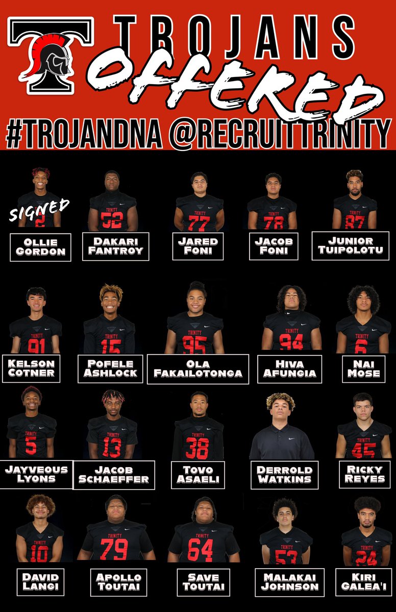 Trinity Trojans Football Recruiting tweet media