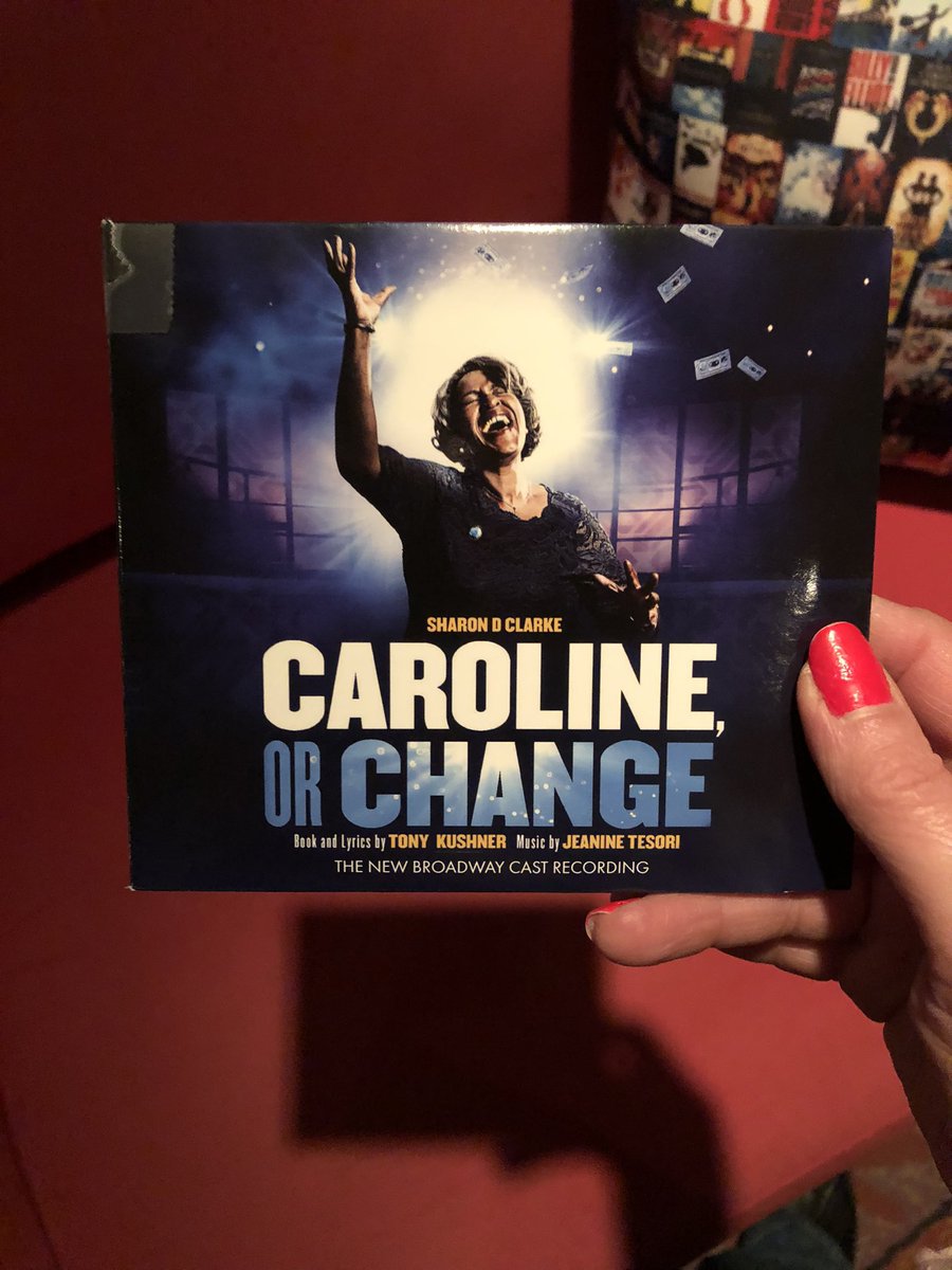ElisaVonTap's tweet photo. Chasing the blizzard blues away with the gorgeous, soul-stirring #CarolineBway cast recording. Thank you, @roundaboutnyc, @BwayRecords, and #RoundaboutRecords for recording this delicious production! ๐ญ๐ผโค๏ธ https://t.co/u3GWeRu3YA