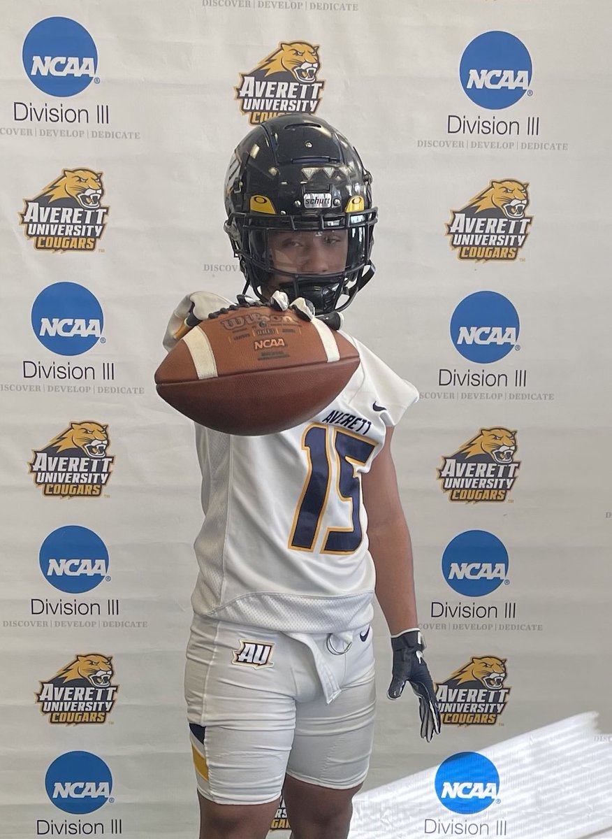 First I want to give all the glory to my Lord and Savior Jesus Christ, After a great visit, I’m blessed to receive my 1st D3 Official Roster spot at @AverettFootball @coach_j_averett @PowellCoachLowe @PowellHighFB