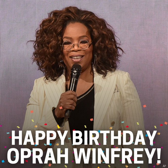 Happy Birthday Oprah Winfrey!!!! 