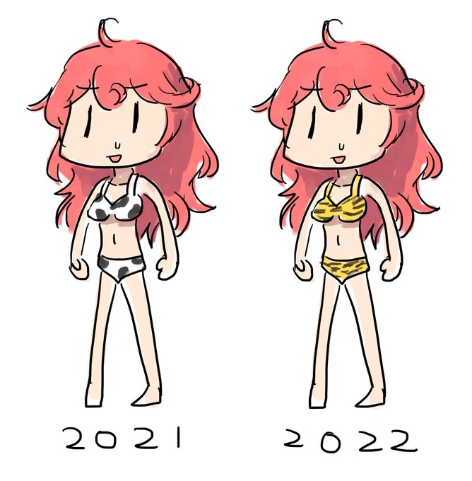 #今月描いた絵を晒そう
同人誌と仕事絵を除いたら、かろうじて終盤落書きで武装JK描いた以外は1年の滑り出しとしてはかなり歴代最低の部類で逆に笑ってしまった https://t.co/41qrbe1hIB 