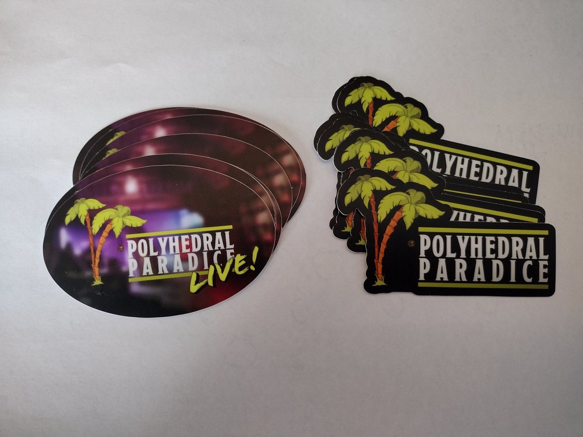 Jason_P_Presson's tweet photo. Stickers came in...who wants one lol #dnd #ttrpg #nerdhalla https://t.co/B5yXVZ3B2b