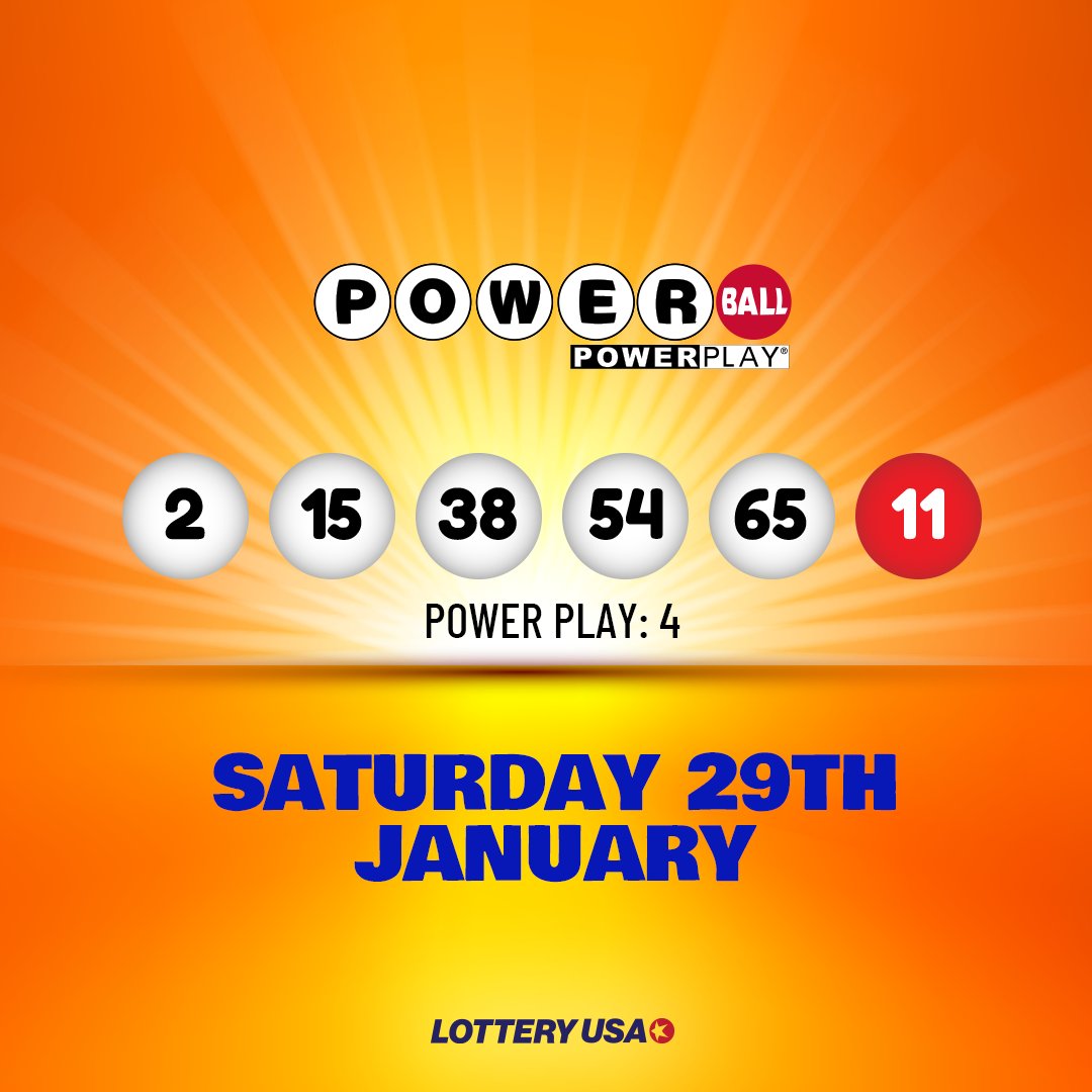 The numbers for tonight's Powerball draw have been confirmed. Did you get any matches? 

Visit Lottery USA for more information, including the Double Play draw numbers: https://t.co/toDGuIVBdt

#Powerball #lottery #lotteryusa #lotterynumbers #doubleplay https://t.co/GcYsfvCSgx