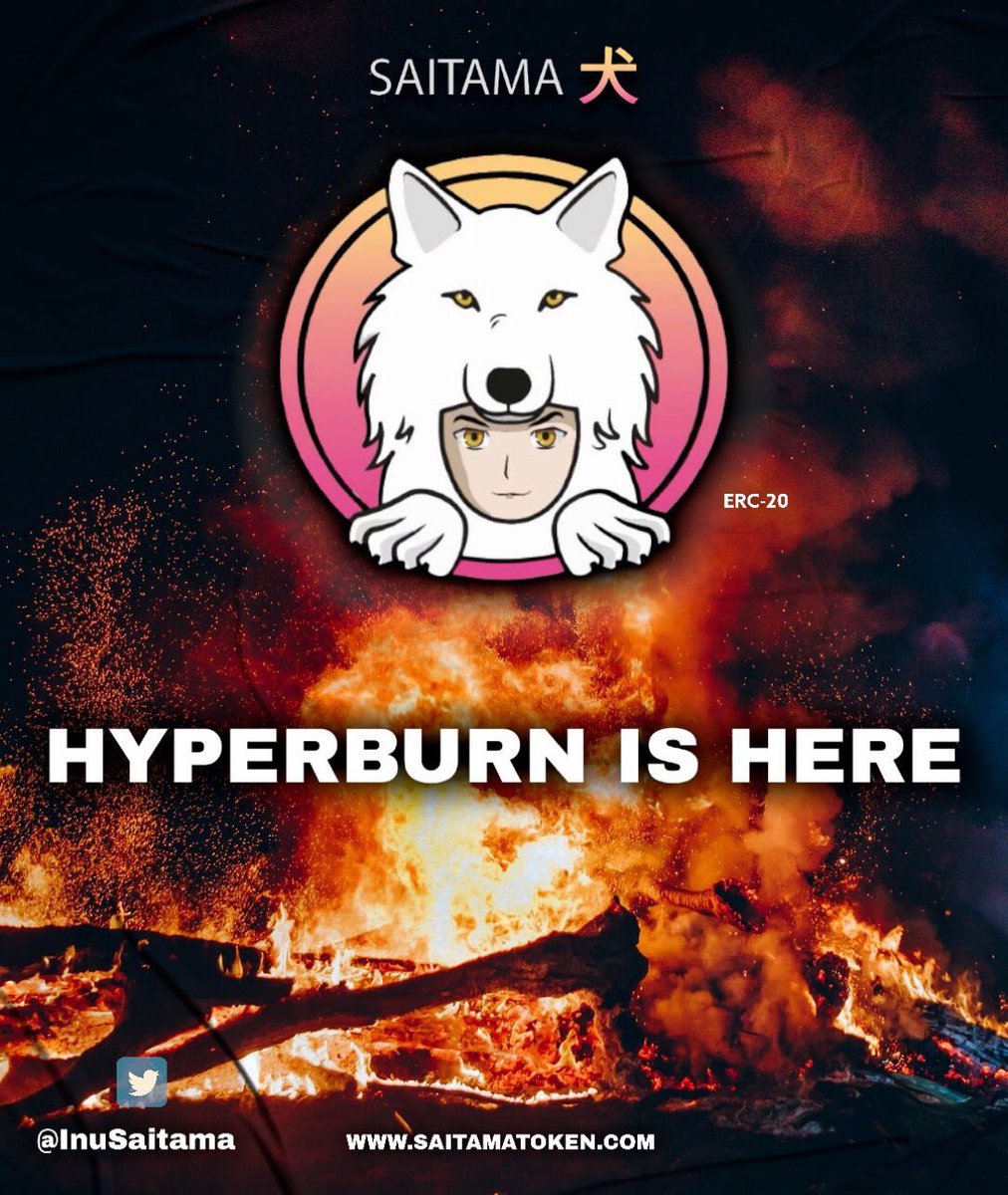 In case you didn’t know, hyper burn starts today!  Load your bags!  #SaitaMask #Saitama #SaitamaWolfPack