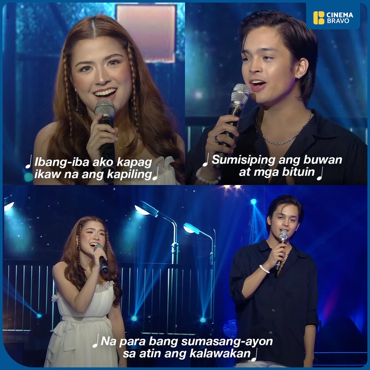 cinemabravoph's tweet photo. LOOK: KD Estrada and Alexa Ilacad, fondly called #KDLex since their recent Pinoy Big Brother stint, perform in today's episode of 'ASAP Natin 'To.'

With charm and chemistry, they sang the hit song 'Paraluman' together with its original singer, Adie.

KDLEX ASAPKilig WithADIE https://t.co/znQMbycnmH