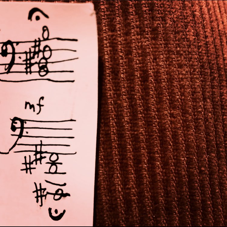 dylanobates's tweet photo. Well, it’s a start… (The probable opening chord of my unforthcoming début album.) https://t.co/xf96vLY7tf
