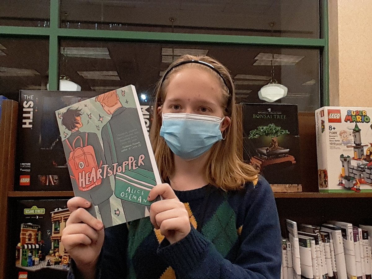 More bookseller picks! Here's Kiersten with her top three- Zora Neale Hurston's "Their Eyes Were Watching God," TJ Klune's "The House in the Cerulean Sea" &amp; Alice Oseman's "Heartstopper"