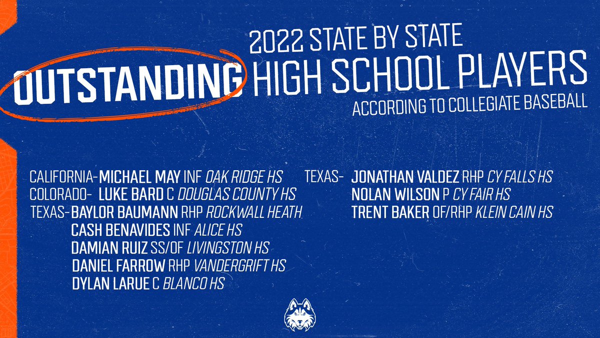 Congratulations to all of our signees. All are outstanding according to <a href="/CBNewspaper/">Collegiate Baseball</a>.

#DawgsUp #BerkmanEra