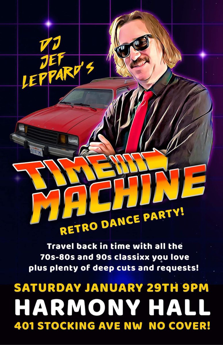 If you’re in GR and would enjoy partying down tonight I will be playing danceable music loudly in a darkened area!