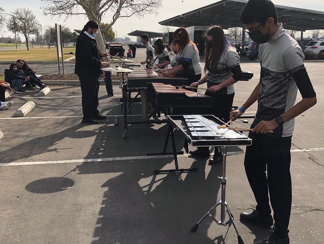 JGH_Principal's tweet image. Guardian percussion wins its first 1st Place today at SJVCGPR Winter Percussion/Winter Guard competition! Way to go! #WeAreJG