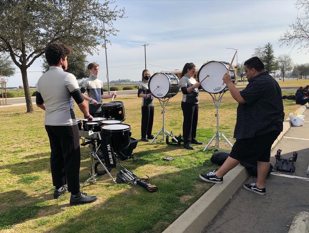 Guardian percussion wins its first 1st Place today at SJVCGPR Winter Percussion/Winter Guard competition! Way to go! #WeAreJG