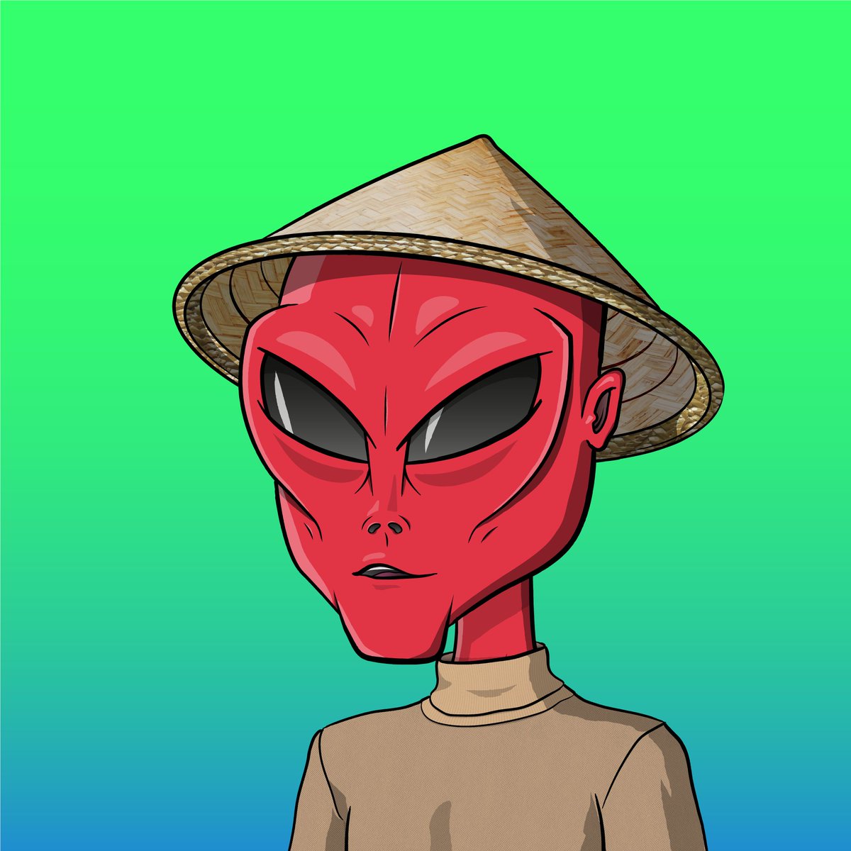 Bigmanu83's tweet photo. And another one on CNFT!! Retro Alien #1075 Shoutout to @Retro_Aliens 🔥🔥🔥 #CNFT #ADA #Cardano #RetroAlien https://t.co/k0LPgI9YAN