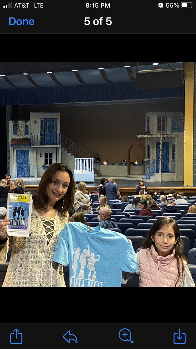 I’m a Mamacita @ Mamma Mia! tonight  🎭 💛💙 👏🏻 Come out tomorrow if you haven’t made it, yet!