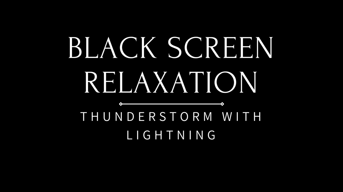 tranquillarium's tweet photo. Relax to "10 Hours of THUNDERSTORM AND LIGHTNING | BLACK SCREEN | Rainstorm For Sleeping and Relaxation"

https://t.co/AdPHizhK9m

#naturesoundsmeditation #naturesoundsrelaxation https://t.co/Z3ZSBk4e4l