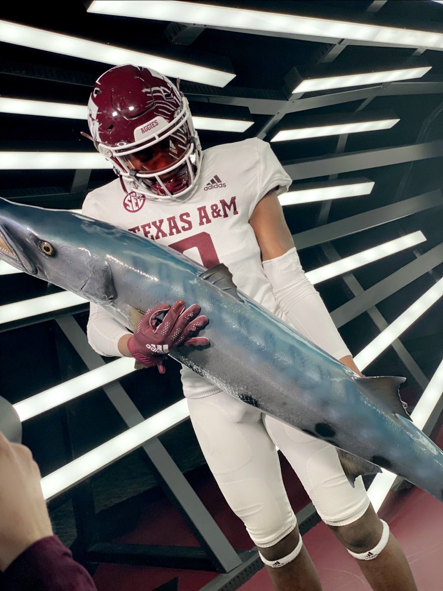 bravught's tweet photo. Enjoyed my time @AggieFootball will definitely be back !!! @RicklanHolmes @AggiesToday https://t.co/WjklcAiGug