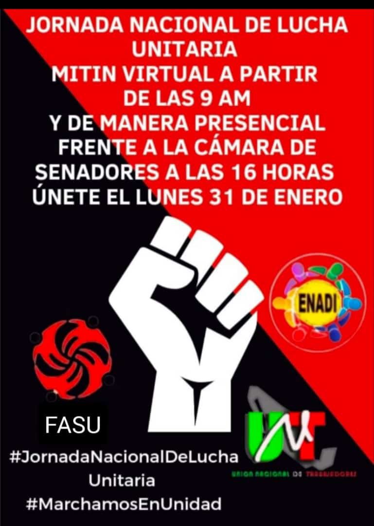 STRMnoticias's tweet photo. Próximo lunes @UNT_mx @SindicatoNu @STRMnoticias @AGUSTINSTUNAM @SITIMTA @SutiemsOrg @sutnotimex @SUNTNAFIN #UNTaLaLucha https://t.co/d2q2yYUY0u