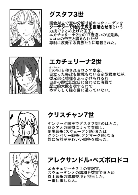 ゆかいな登場人物紹介。17歳差のいとこ同士いいよね…いい… 