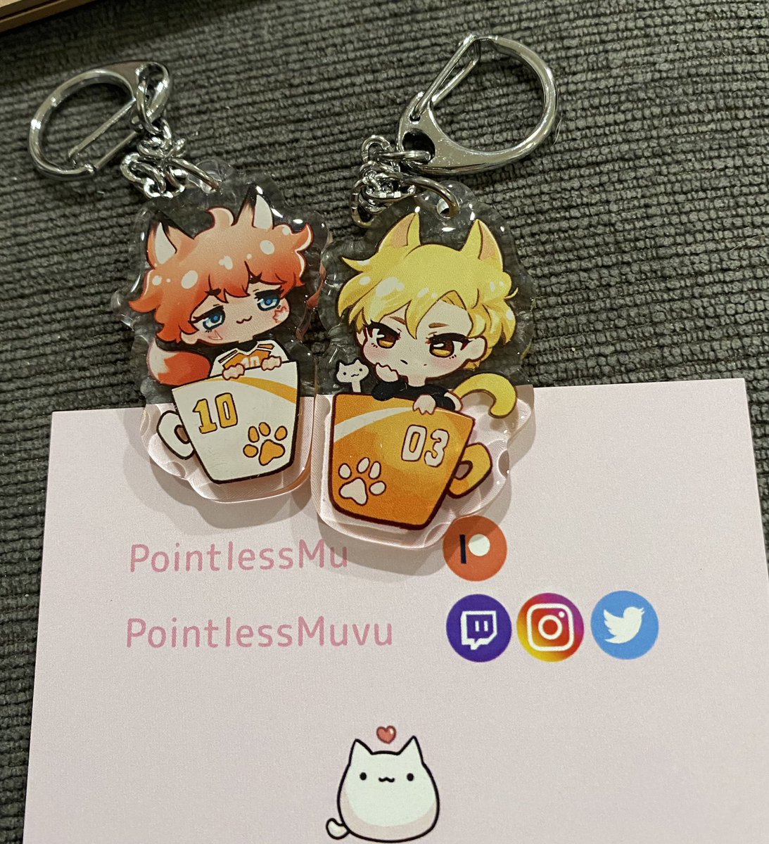 I forgot to link the photo the first time like a fool but LOOK HOW CUTE I LOVE THEM thank you <a href="/PointlessMuvu/">PointlessMu ♡ VTuber Muvu ♡</a> 🥺❤️