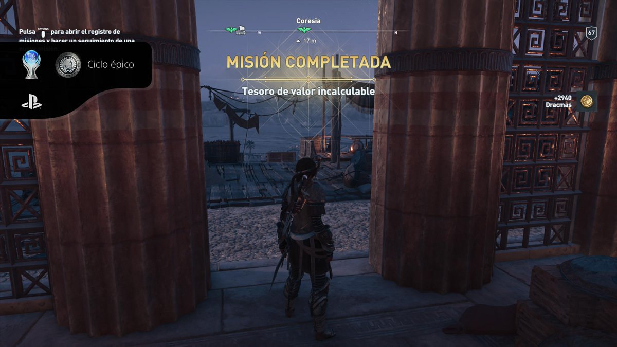 Mitrox's tweet image. Assassin's Creed® Odyssey
Ciclo épico (PLATINUM)
#PlayStationTrophy #PS5Share, #AssassinsCreedOdyssey