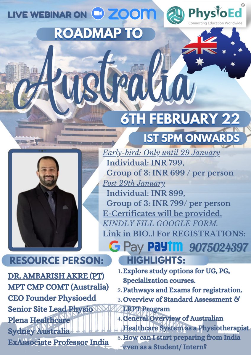 ROADMAP TO AUSTRALIA Your complete guide for a successful career in Australia Cya! #physioed #physio #physiotherapystudents #rehabilitation #awareness #australia #educational #roadmap #roadmap4success #guidetoaustralia #registernow #webinar #healthcareaustralia #physioinaustralia