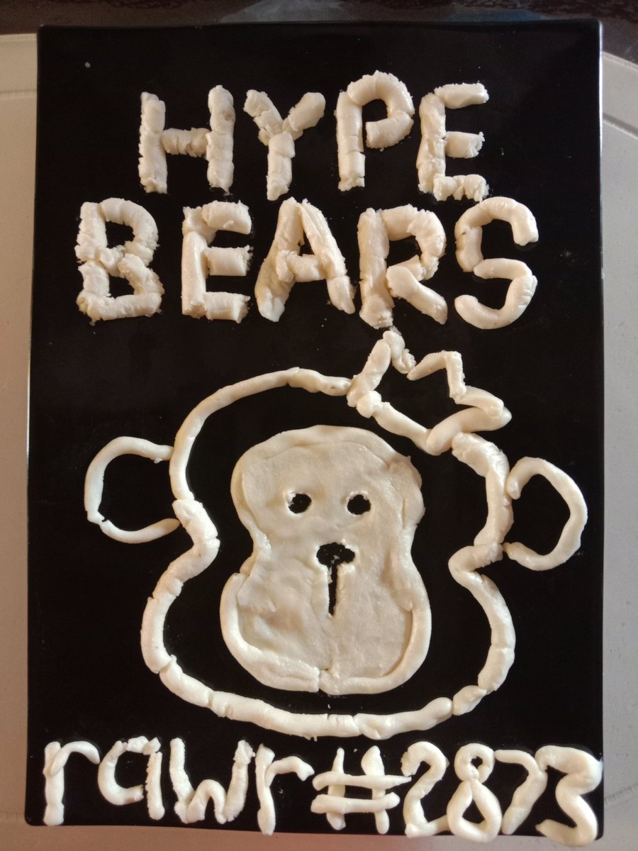 aranzanzo_jelay's tweet photo. wonderful daaay @hypebearsclub ❣️ my niece will visit our place later tonight and i prepared this hypebears  plaque for her to enjoy. it's always amazing to put a smile on a chlid's face and i want to thank you for being my inspiration❣️
@hypebearsclub @TheRickk @jpegenthusiast_ https://t.co/Jp87Ovx4kF