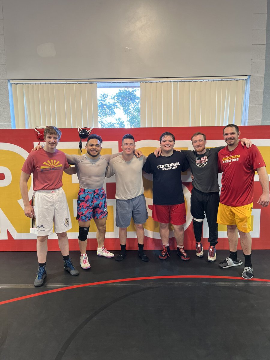 Had a great time this morning with <a href="/ACUwrestling/">ACU Firestorm Wrestling</a>. Thank you for inviting me in and being surrounded by great coaches @CeHS_Wrestling