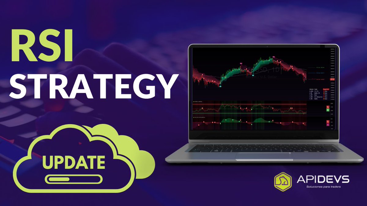 apidevtraders's tweet photo. Hola mundo, hemos realizado la actualización completa de nuestro sistema de trading RSI STRATEGY, pueden ver los detalles de la actualización en nuestro video publicado en nuestro canal de YouTube. 
Compártelo  y ayúdanos a llegar a mas personas.

https://t.co/SPhyBN5cbT https://t.co/KQ3OA5cXrp